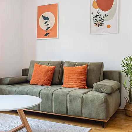 Chic 1Br And 1Lr With Kingbed, 9 Min To City Center Via Metro Wenen Buitenkant foto